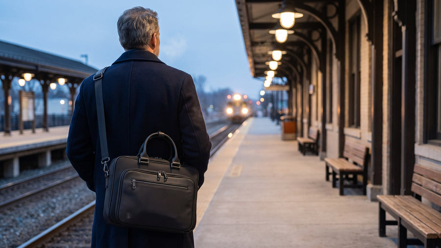 The Commuter Bag for Men: What Matters on the Train, the Car and the Walk In