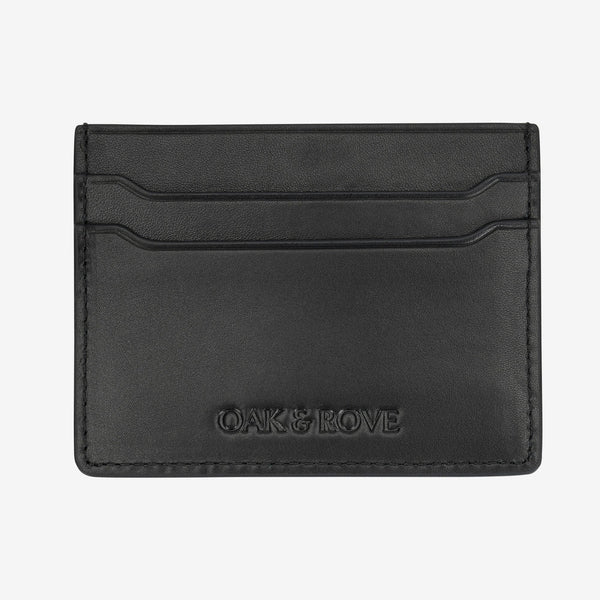 Classic Slim Leather Card Holder – Oak & Rove